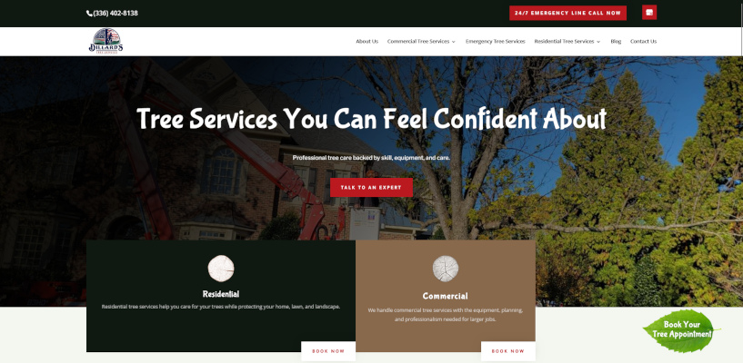 Dillard's Tree Service blog